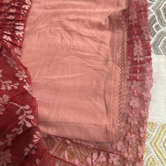 (K2) Anthropologie Brighton Tiered Lace Midi Skirt, Size 0 - Picture 6 of 15